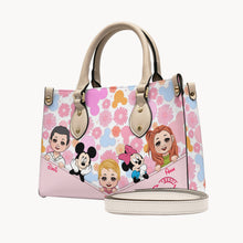 Load image into Gallery viewer, Personalized Leather Handbag Best Grandma Gift with Kids' Faces

