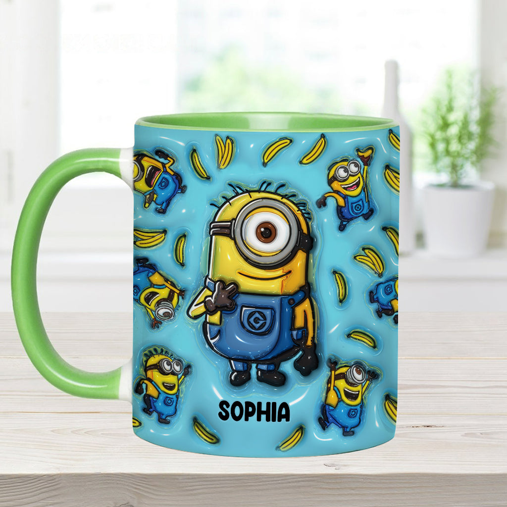 Personalized Ceramic Accent Mug Funny Quote Custom Name Gift