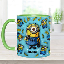 Load image into Gallery viewer, Personalized Ceramic Accent Mug Funny Quote Custom Name Gift
