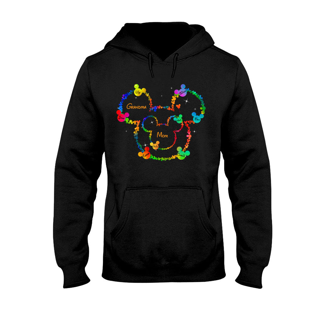 Personalized Mom Grandma Mouse T-shirt & Hoodie Gift for Mother's Day