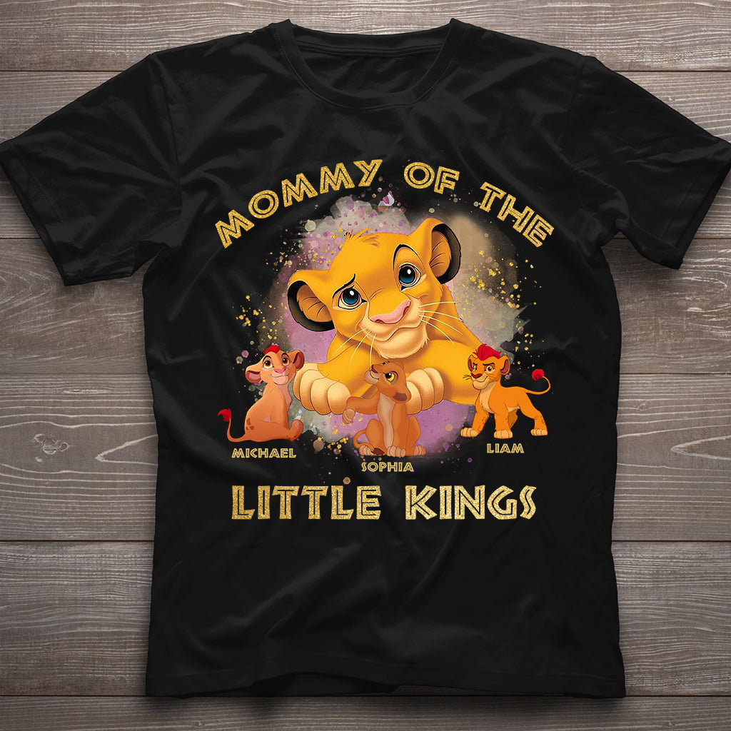 Personalized Mommy Of The Little Kings T-shirt and Hoodie for Mom