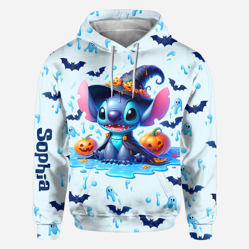 Personalized Halloween Ohana All Over Shirt Gift for Family