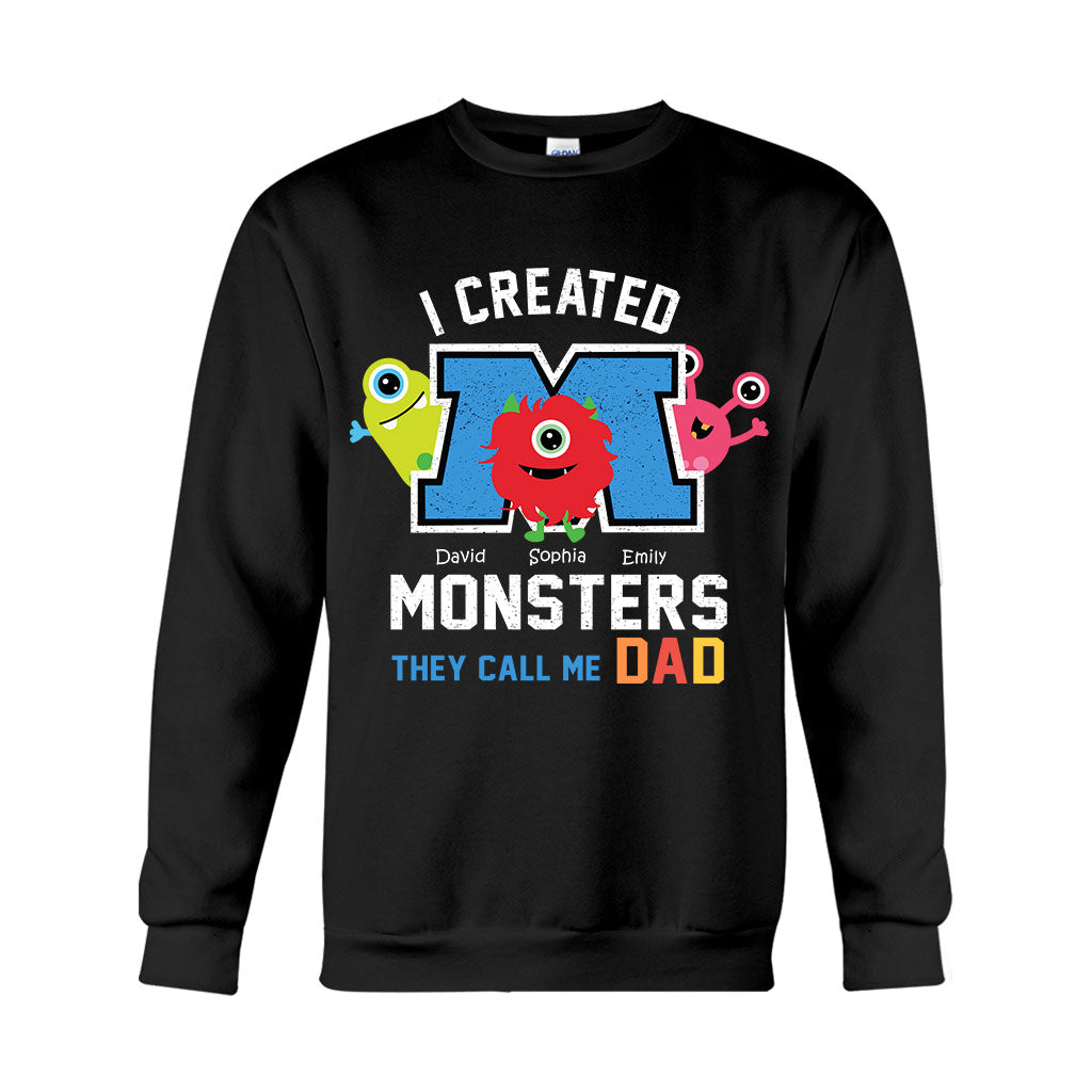 Personalized Father's Day T-shirt with Custom Names | Unique Dad Gift