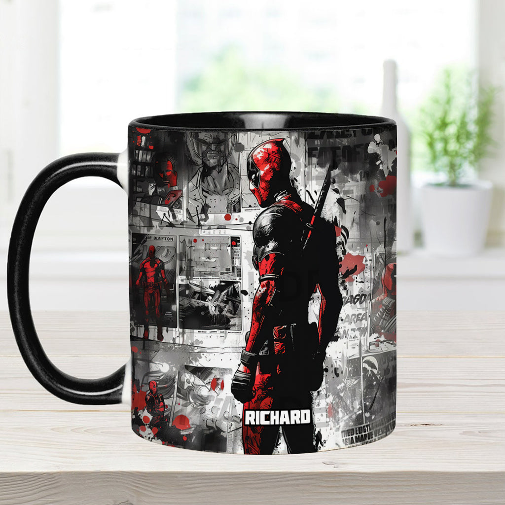 Personalized Psychopath Accent Mug Custom Name Gift Idea