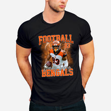 Load image into Gallery viewer, Personalized Football T-Shirt and Hoodie Custom Game Day Gift
