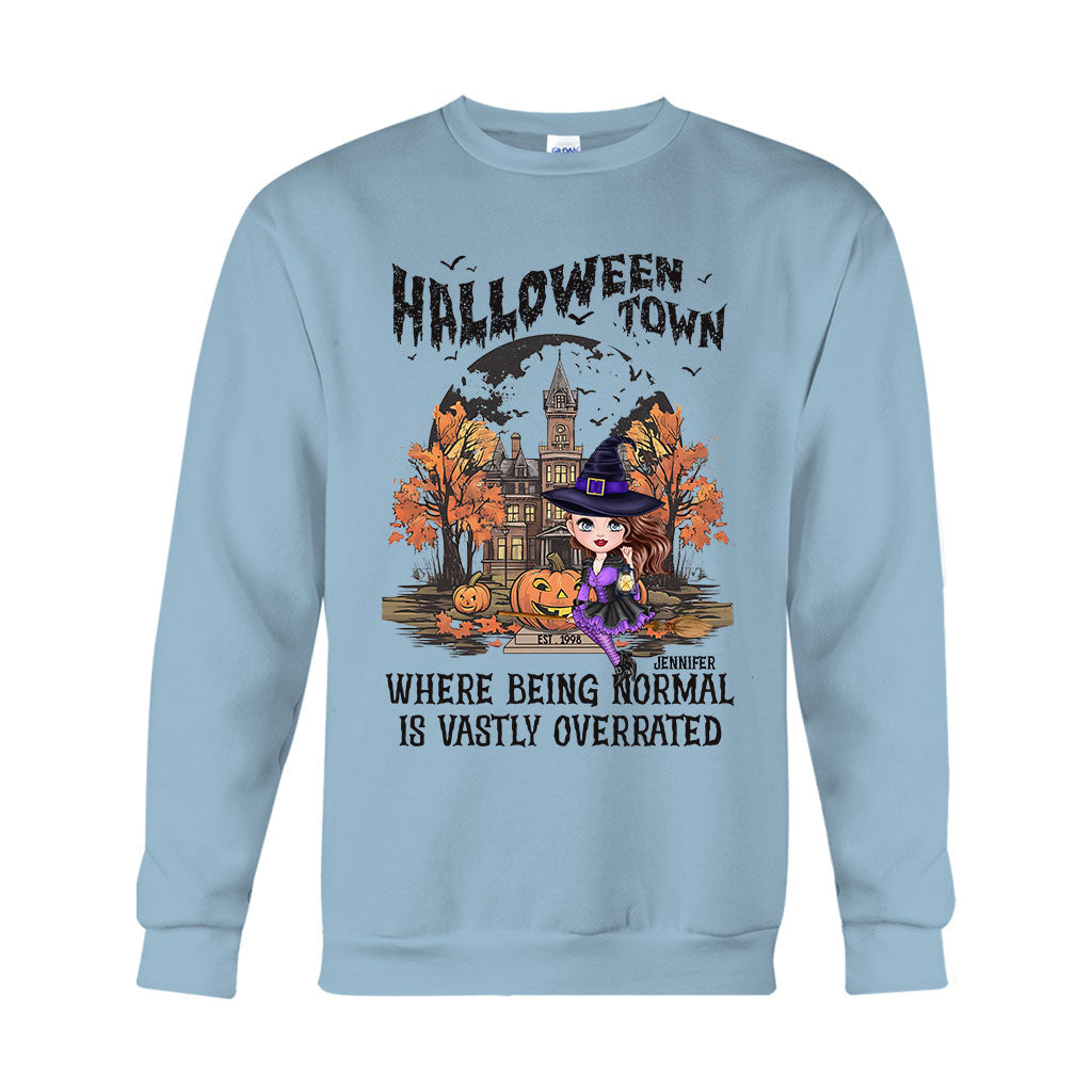 Personalized Halloween Town T-shirt & Hoodie for Kids & Adults