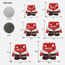 Load image into Gallery viewer, Personalized Emotion-Themed Shaped Doormat Custom Name Gift
