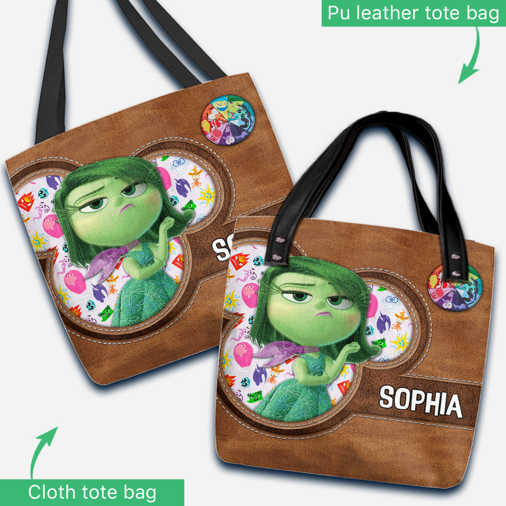 Personalized Disney Tote Bag with Custom Name for Kids