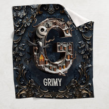 Load image into Gallery viewer, Personalized Nightmare Before Christmas Blanket Gift for Kids
