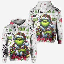 Load image into Gallery viewer, Personalized Christmas All Over Shirt Grinch Design Gift
