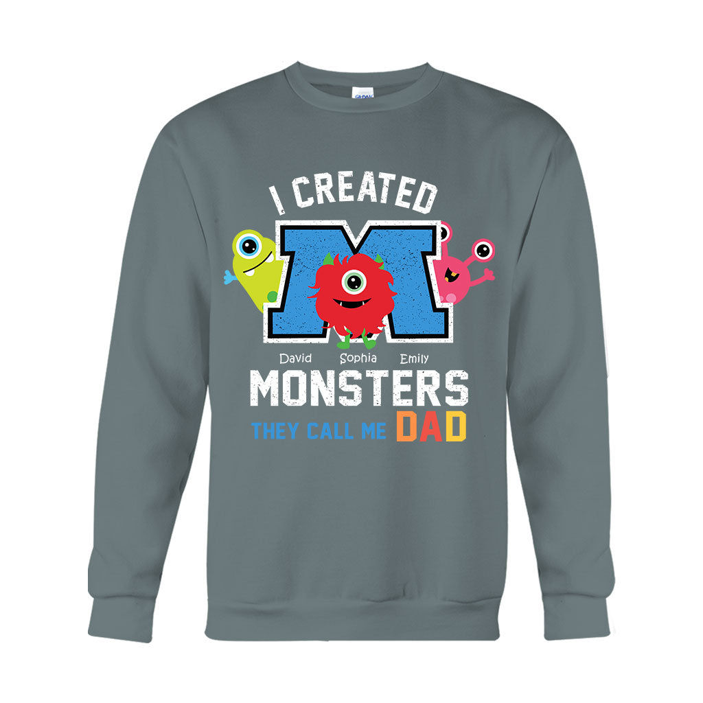 Personalized Father's Day T-shirt with Custom Names | Unique Dad Gift