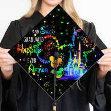 Load image into Gallery viewer, Personalized Graduation Cap Topper Custom Design Gift for Her
