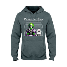 Load image into Gallery viewer, Personalized Partners In Crime T-shirt &amp; Hoodie for Mom/Dad
