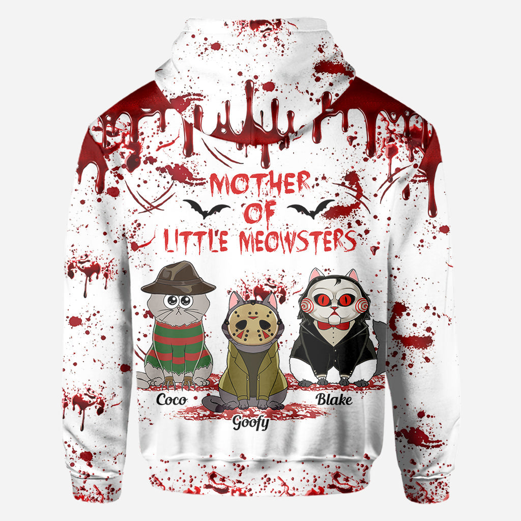 Personalized Cat Themed All-Over Print Shirt for Cat Lovers