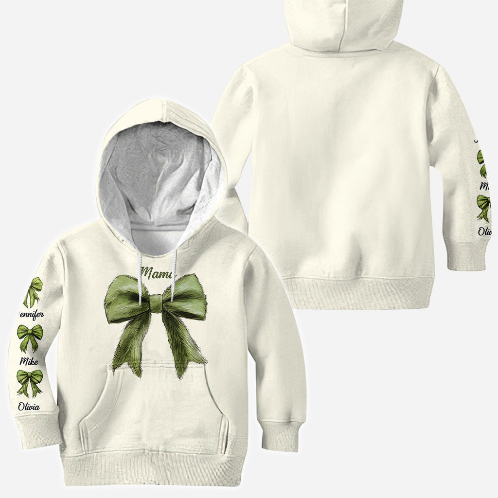 Personalized Mama Christmas All Over Shirt Custom Family Gift
