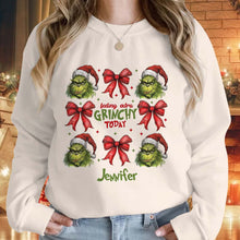 Load image into Gallery viewer, Personalized Grinch All-Over Shirt Custom Name Christmas Gift
