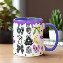 Load image into Gallery viewer, Personalized Accent Mug with Unique Design for Halloween Gift
