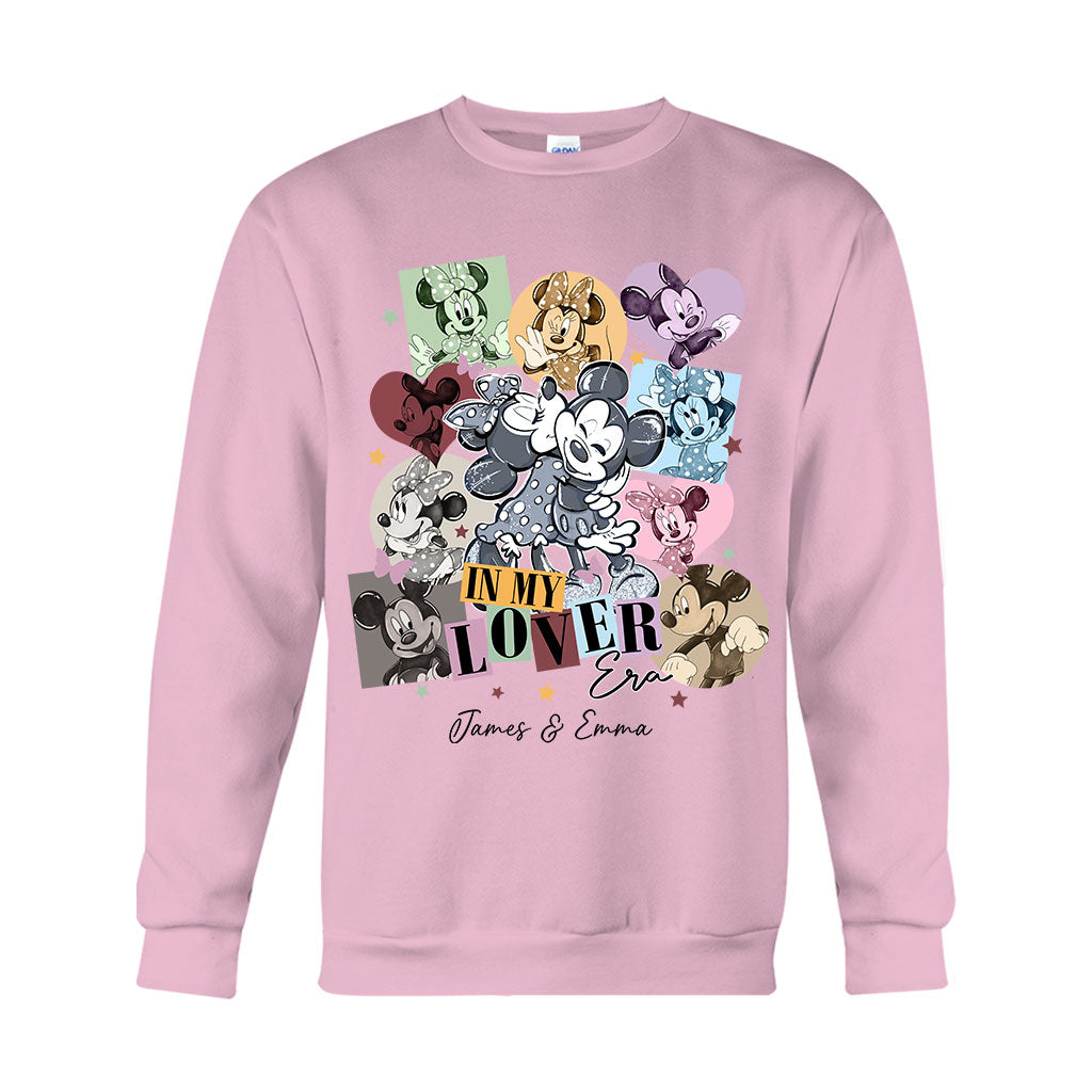 Personalized Couple T-Shirt and Hoodie In My Lover Era Gift for Engagement/Anniversary
