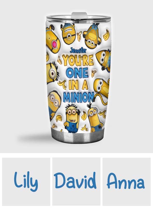 Personalized Minions Tumbler Custom Name Gift for Kids