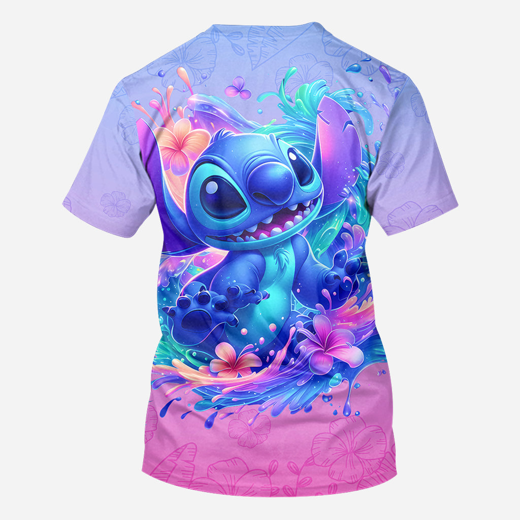 Personalized Ohana All Over Shirt Custom Name Gift for Family