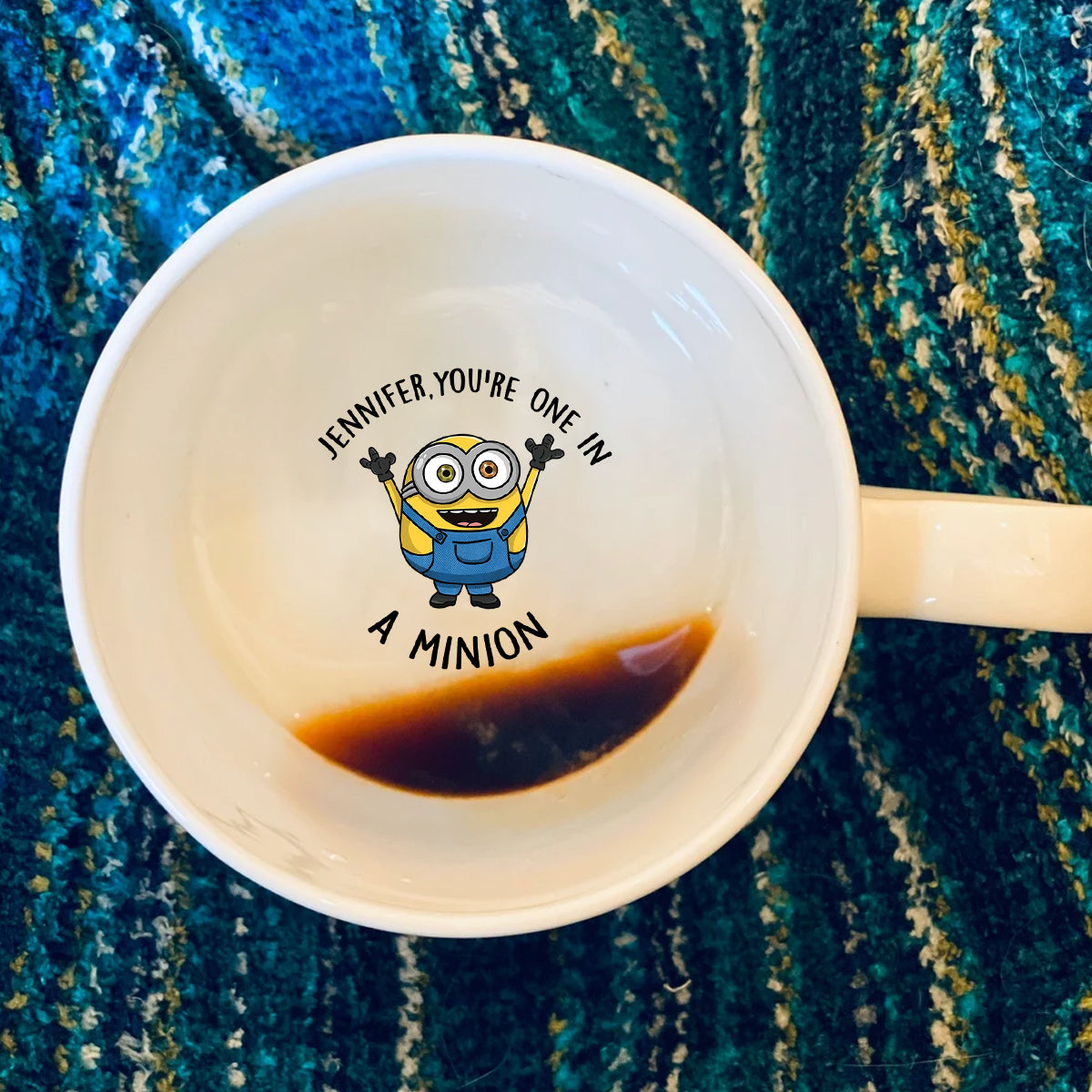 Personalized Hidden Message Mug Unique Gift for Mom or Couple