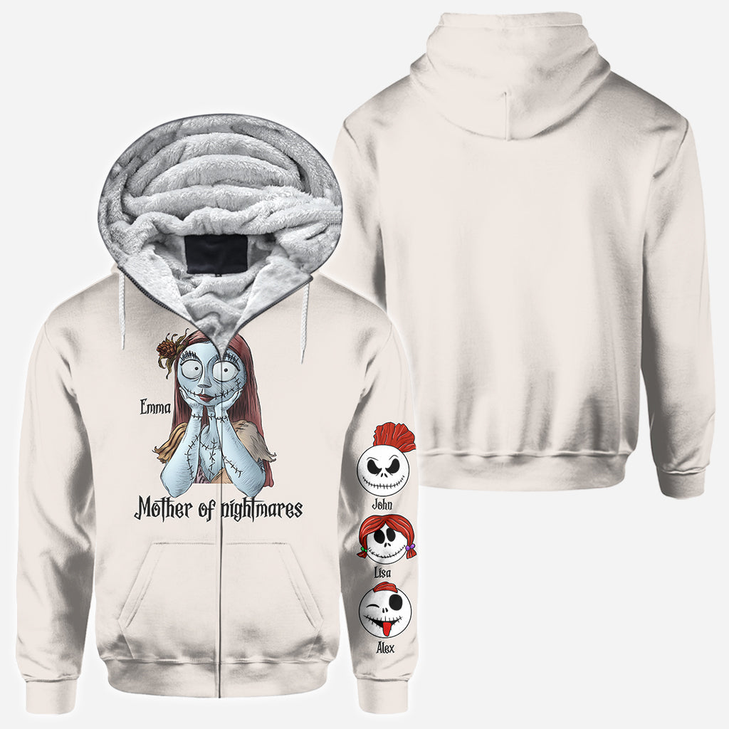 Personalized Nightmare-Themed All Over Shirt for Mom | Unique Gift