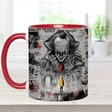 Load image into Gallery viewer, Personalized Horror Movie Accent Mug Custom Gift for Fans
