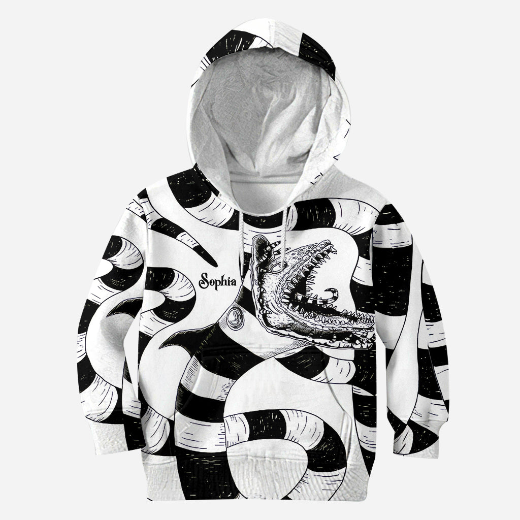 Personalized Beetlejuice Hoodie and Leggings Set for Halloween