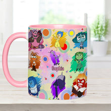 Load image into Gallery viewer, Personalized Accent Mug with Emotions Design Gift for Friends
