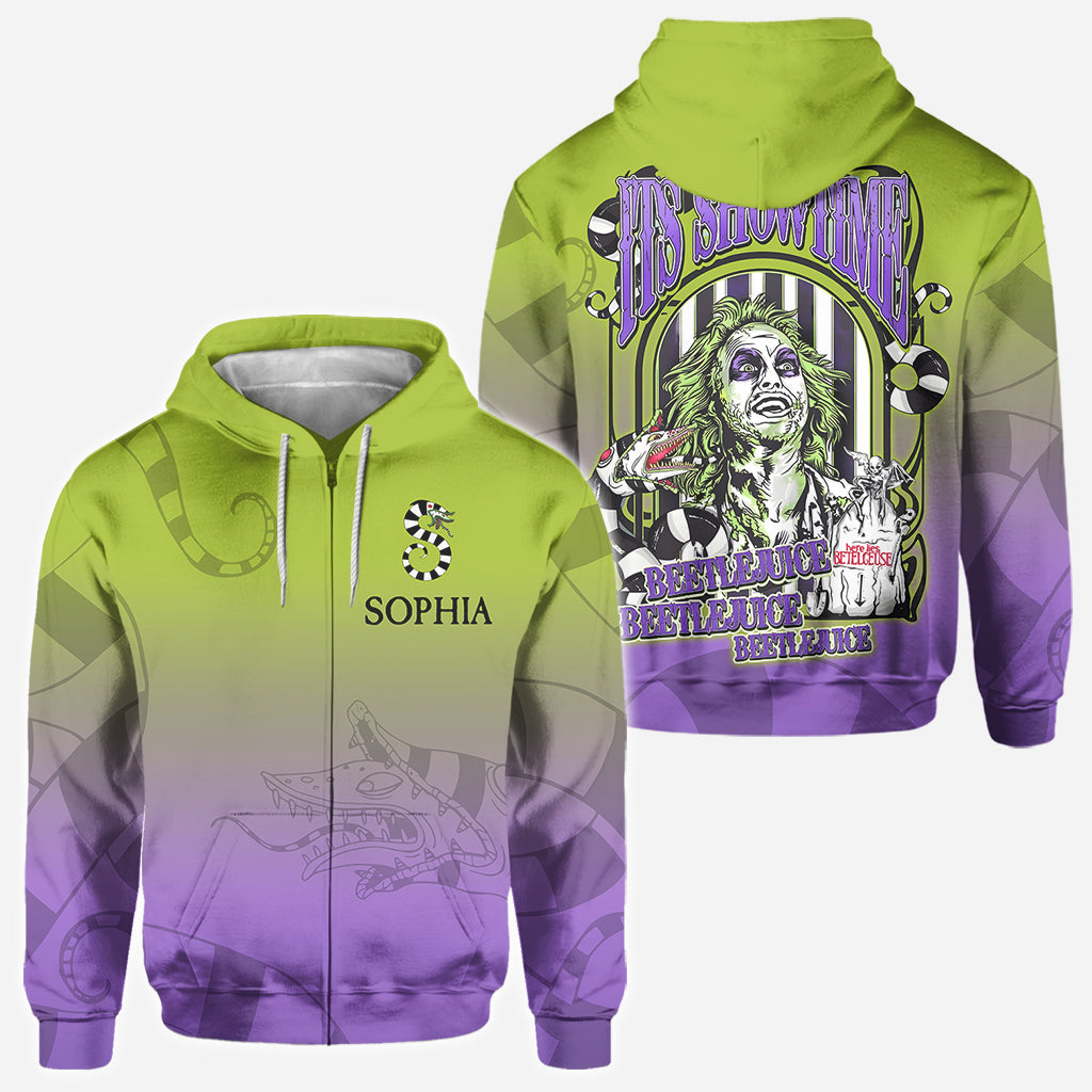 Personalized Beetlejuice All Over Shirt Gift for Halloween