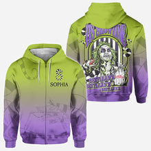 Load image into Gallery viewer, Personalized Beetlejuice All Over Shirt Gift for Halloween
