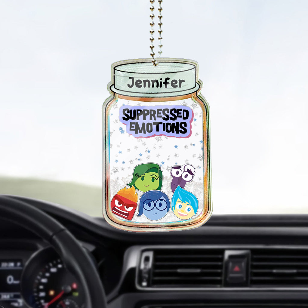 Personalized 3 Layered Shaker Ornament for Christmas Decoration