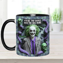 Load image into Gallery viewer, Personalized Accent Mug You're The Ghost With The Most Gift
