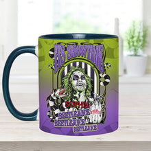 Load image into Gallery viewer, Personalized Beetlejuice Accent Mug Custom Name Halloween Gift
