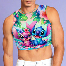 Load image into Gallery viewer, Personalized Ohana Crop Tank Top Custom Name for Women
