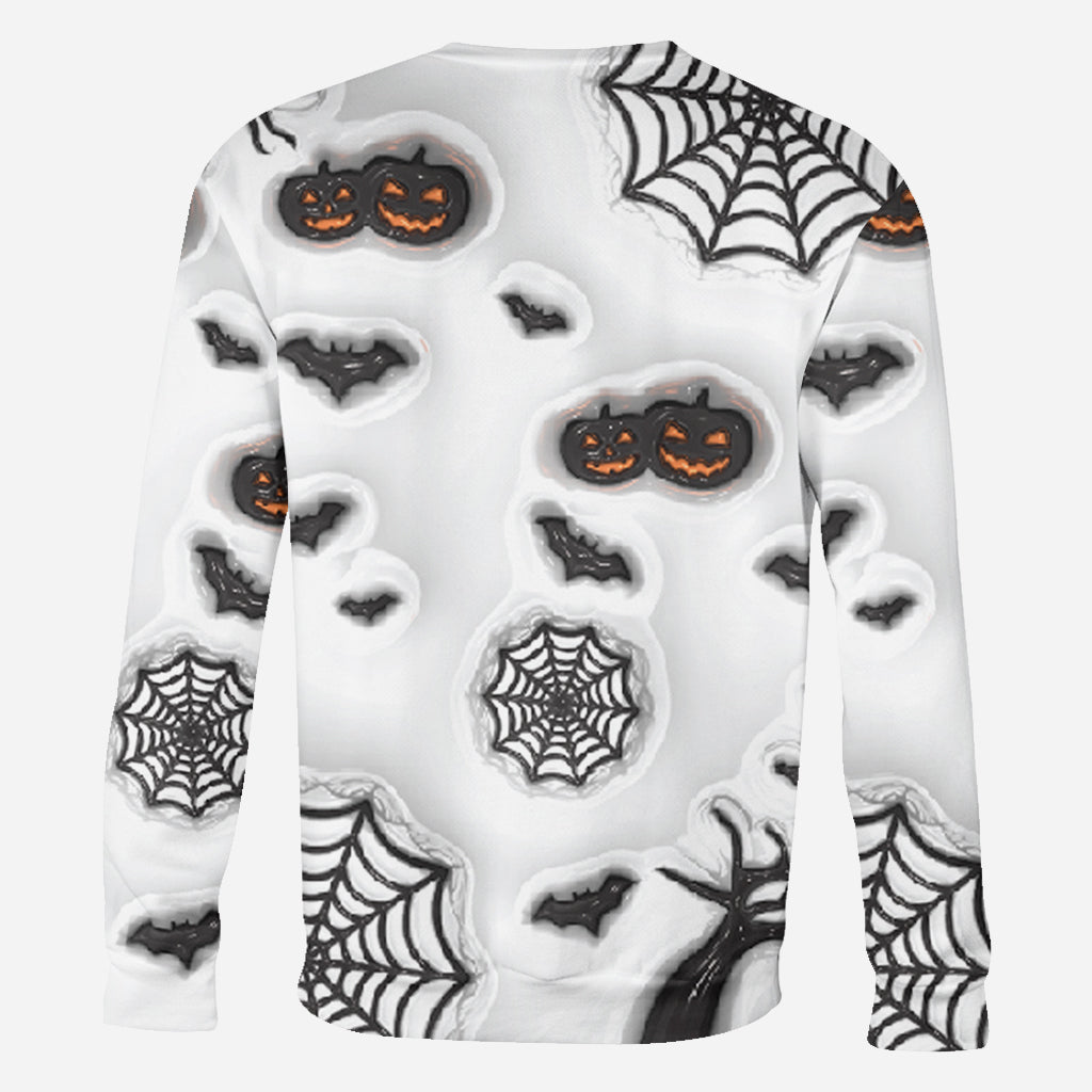 Personalized Halloween All Over Shirt Custom Name Gift