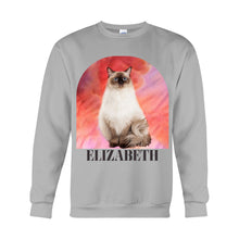 Load image into Gallery viewer, Personalized Cat T-Shirt &amp; Hoodie Custom Name Gift for Cat Lovers
