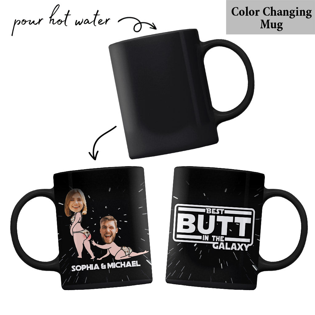 Personalized Best Butt In The Galaxy Mug Custom Name Gift