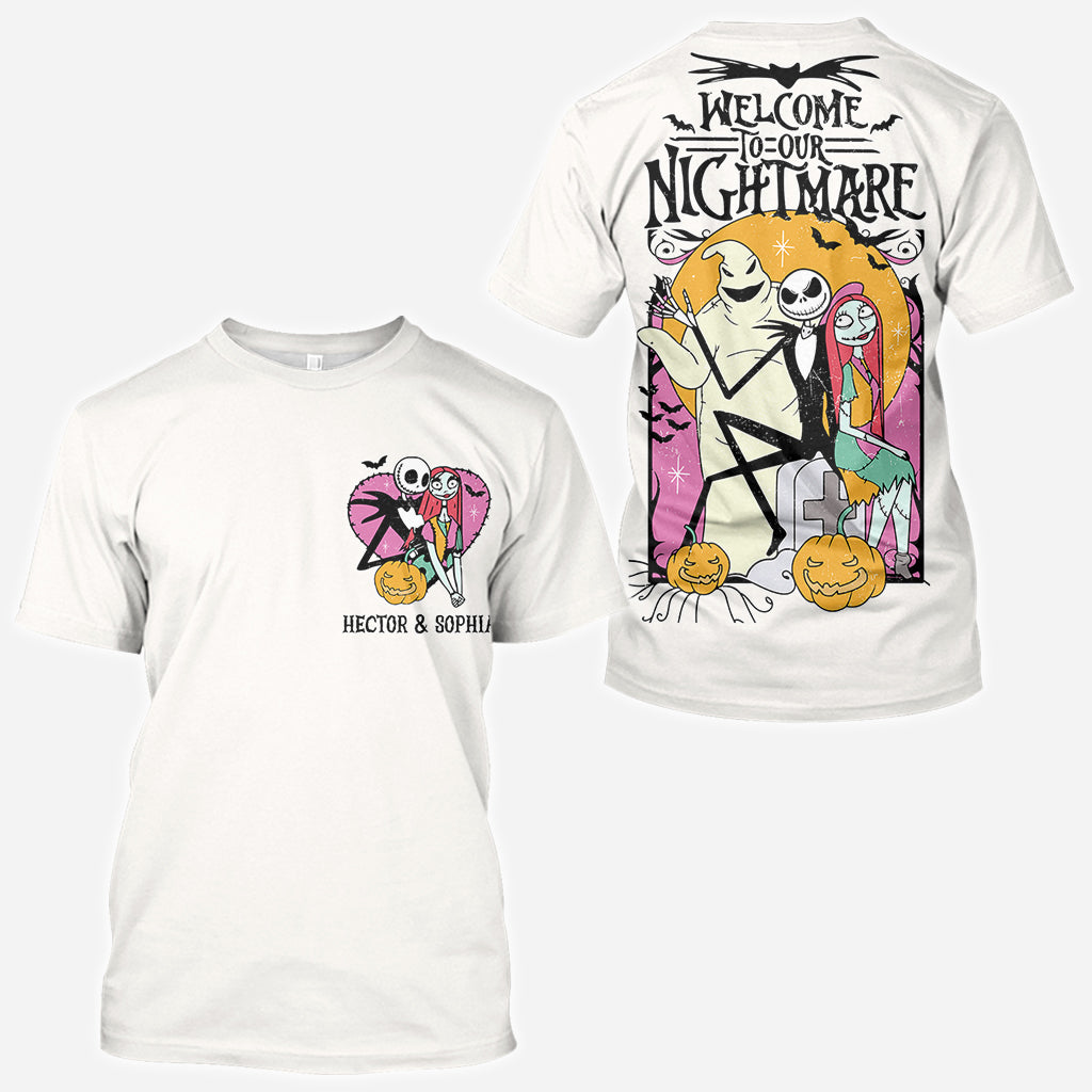 Personalized Nightmare All Over Shirt Custom Name Gift