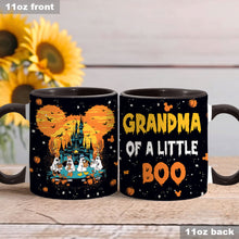Load image into Gallery viewer, Personalized Halloween Mug for Grandma Custom Name Boo Crew Gift
