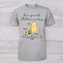 Load image into Gallery viewer, Personalized Mouse T-shirt and Baby Onesie for First Mother's Day Gift
