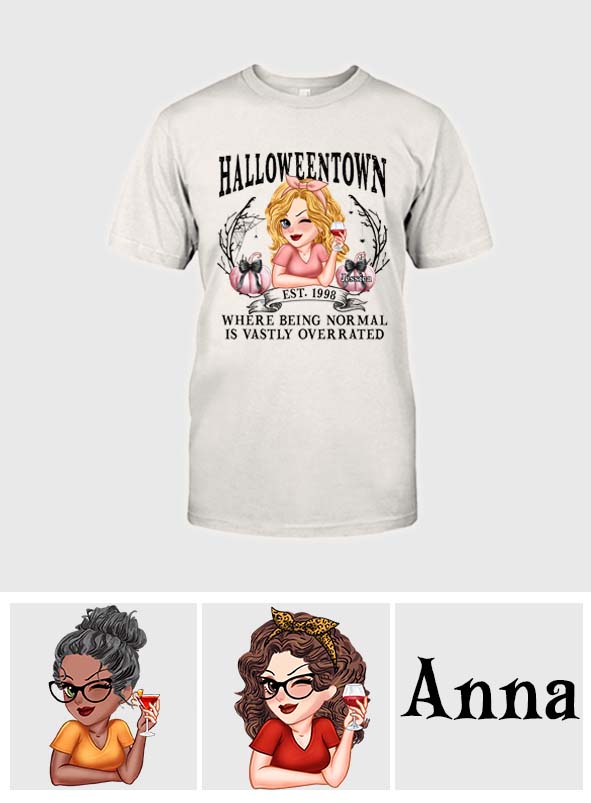 Personalized Halloweentown T-shirt & Hoodie Gift for Her
