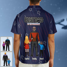 Load image into Gallery viewer, Personalized Top Gun Hawaiian Shirt for Dad - Best Dad Gift

