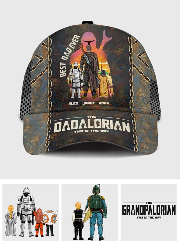 Personalized Classic Cap Best Dad Ever Star Wars Gift