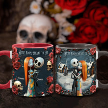 Load image into Gallery viewer, Personalized Nightmare Accent Mug Custom Name Gift for Couple
