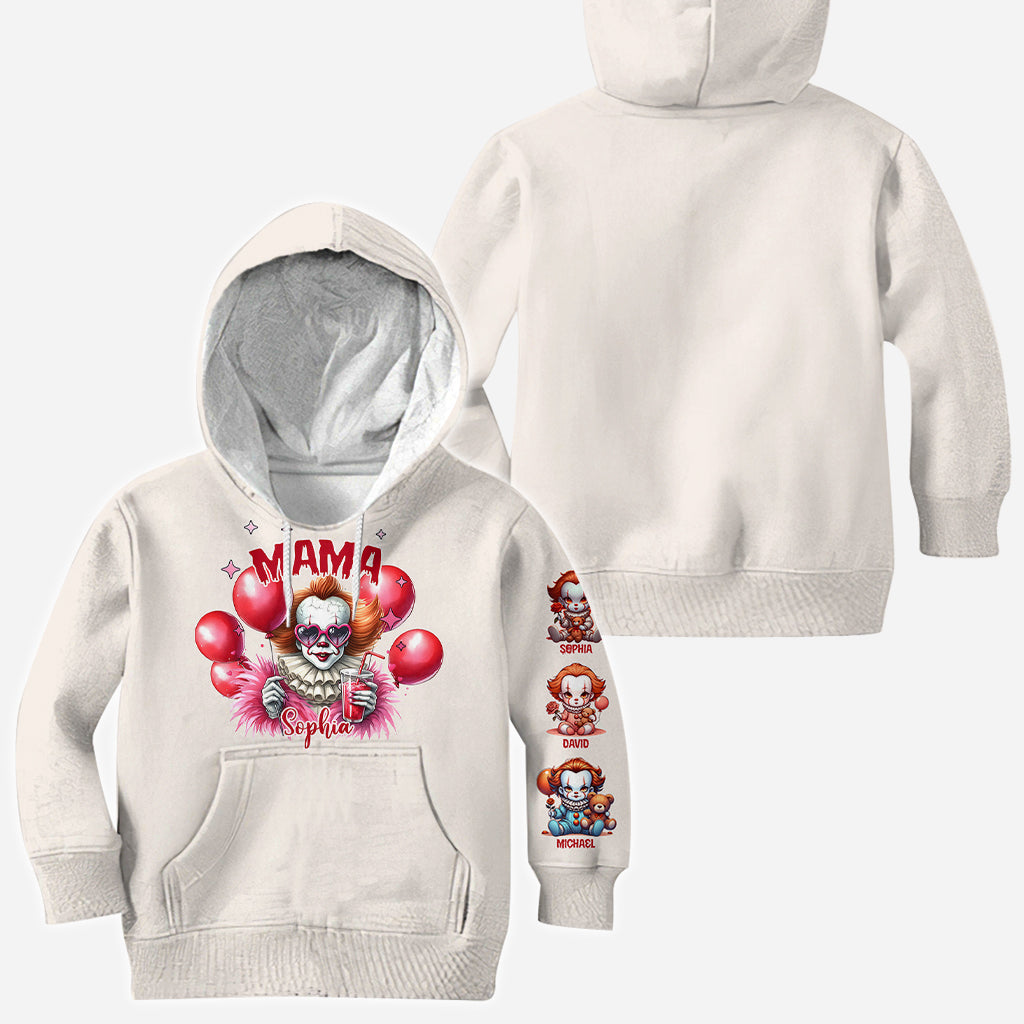 Personalized Scary Mama All Over Shirt Custom Name Gift