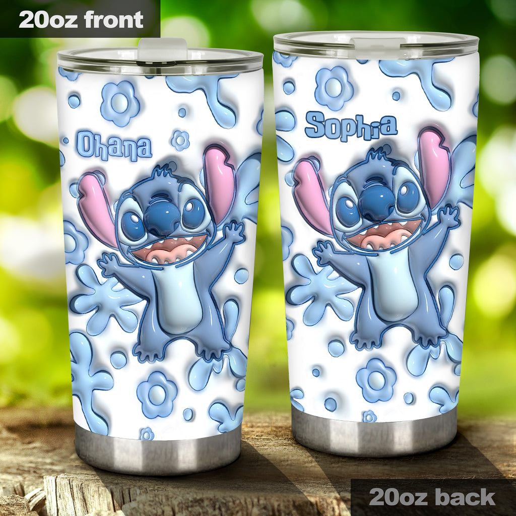 Personalized Ohana Tumbler Custom Name Gift for Kids