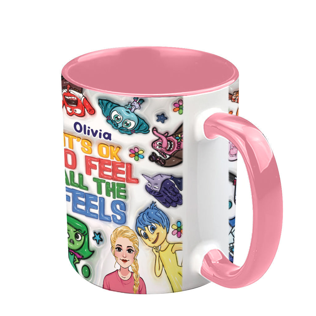 Personalized Cute Accent Mug Gift for Birthdays & Graduations