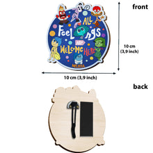 Load image into Gallery viewer, Personalized Shaped Car Visor Clip All Feelings Welcome Gift
