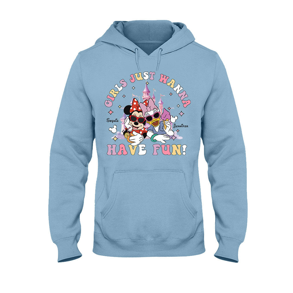 Personalized Girls Just Wanna Have Fun T-shirt & Hoodie for Kids